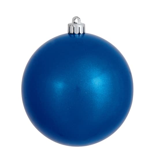 Vickerman 3" Blue Candy Ball Ornaments, 12ct.